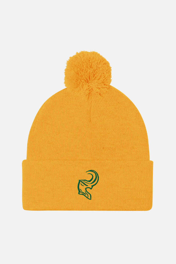 Trickster Pom-Pom Beanie