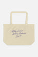 Who Knows Where Madness Lies? Large Eco Tote | Don Quixote