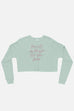 Uplifting Crop Sweatshirt