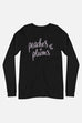 Peaches + Plums Unisex Long Sleeve Tee