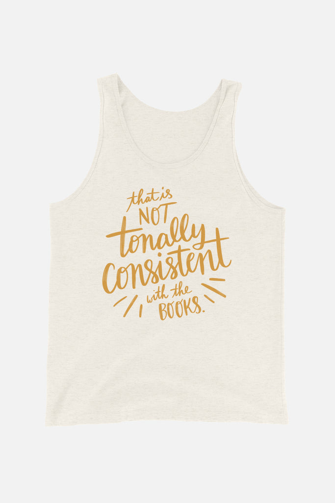 Tonally Consistent Unisex Tank Top