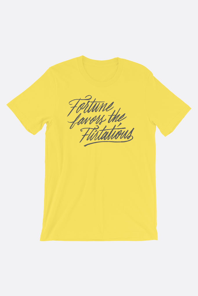 Fortune Favors the Flirtatious Unisex T-Shirt | Mackenzi Lee