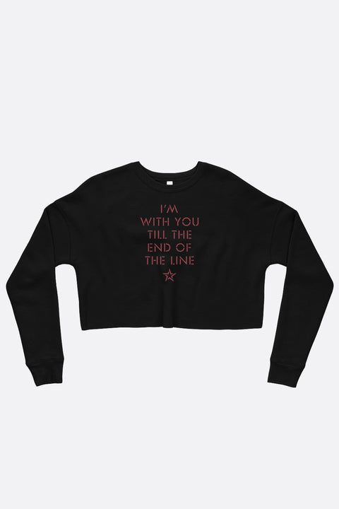 End of the Line Crop Sweatshirt
