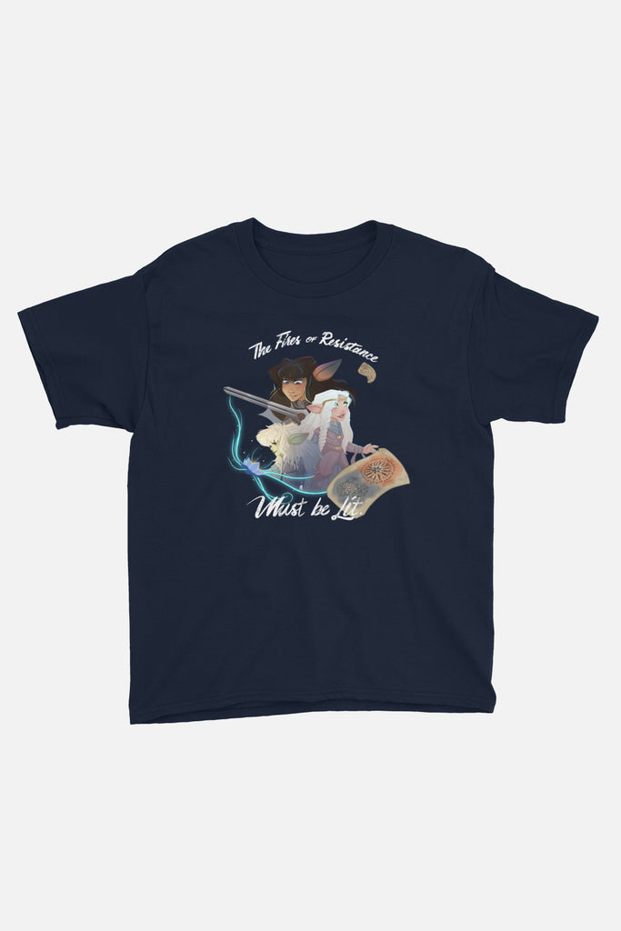 Fires of Resistance Kids T-Shirt