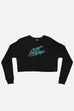Not Today Fitted Crop Sweatshirt