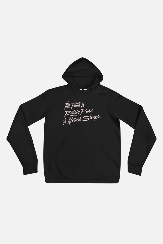 The Truth is Rarely Pure Unisex Hoodie | The Importance of Being Earnest