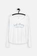 High-Strung Super Nerd Fitted Long Sleeve Tee