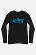 Nothing-mancer Unisex Long Sleeve Tee