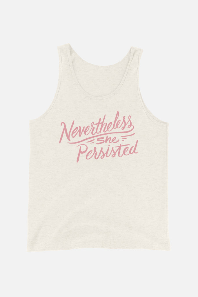 Nevertheless She Persisted Unisex Tank Top