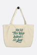 Wanderlust Large Eco Tote Bag