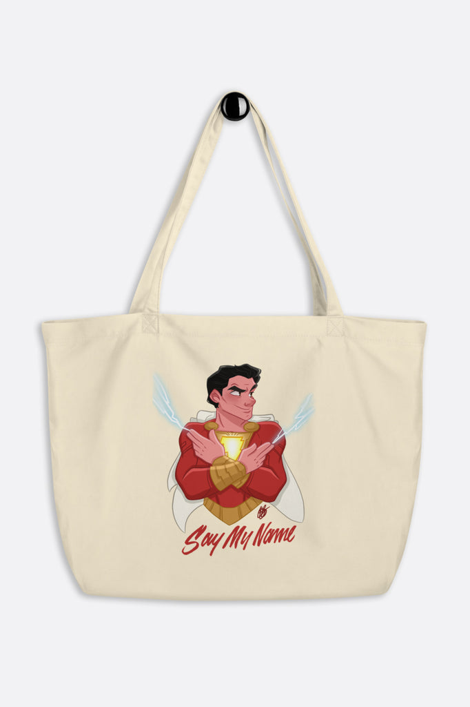 Say My Name Large Eco Tote Bag | Butternut Gouache x Jordandene