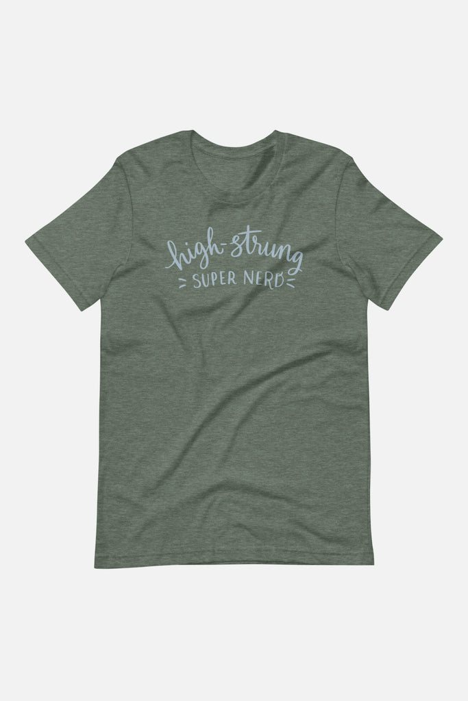 High-Strung Super Nerd Unisex T-Shirt