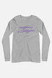 Confidence is Contagious Unisex Long Sleeve Tee