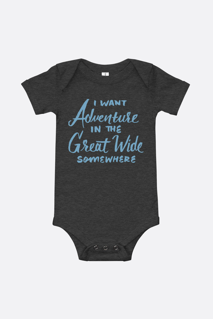 I Want Adventure Baby Onesie