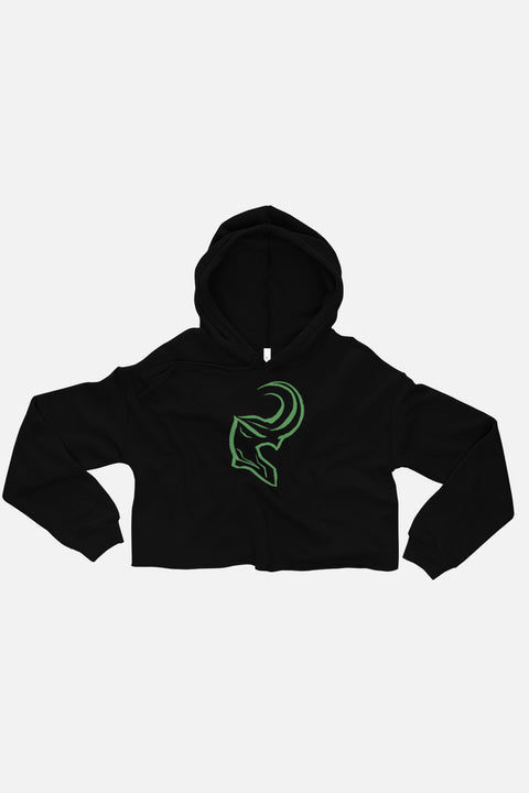 Trickster Fitted Crop Hoodie