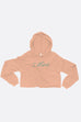 I Rebel Crop Hoodie