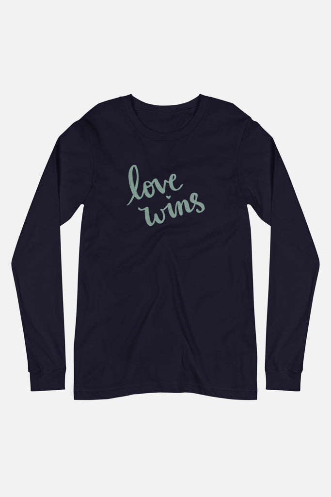 Love Wins Unisex Long Sleeve Tee