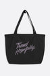 Travel Hopefully Large Eco Tote Bag