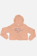 Who Knows Where Madness Lies? Fitted Crop Hoodie | Don Quixote