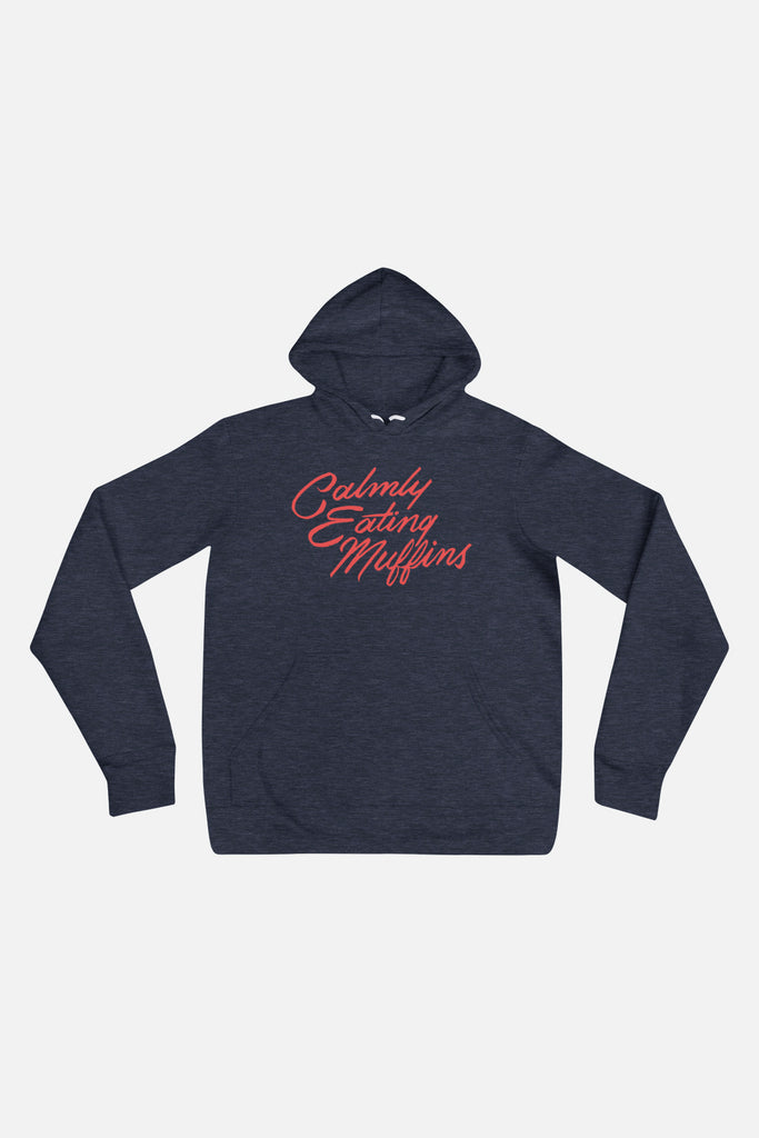 Calmly Eating Muffins Unisex Hoodie | The Importance of Being Earnest