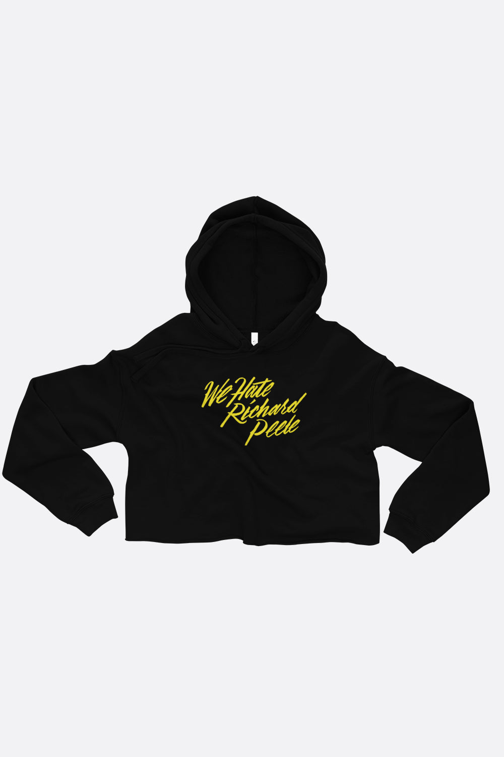 We Hate Richard Peele Crop Hoodie | Mackenzi Lee