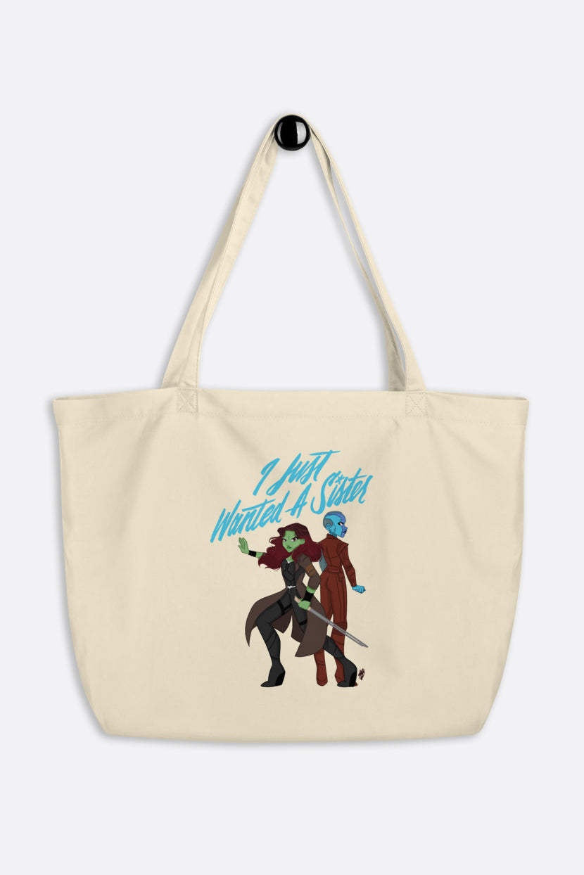 Sisters Large Eco Tote Bag | Butternut Gouache x Jordandene