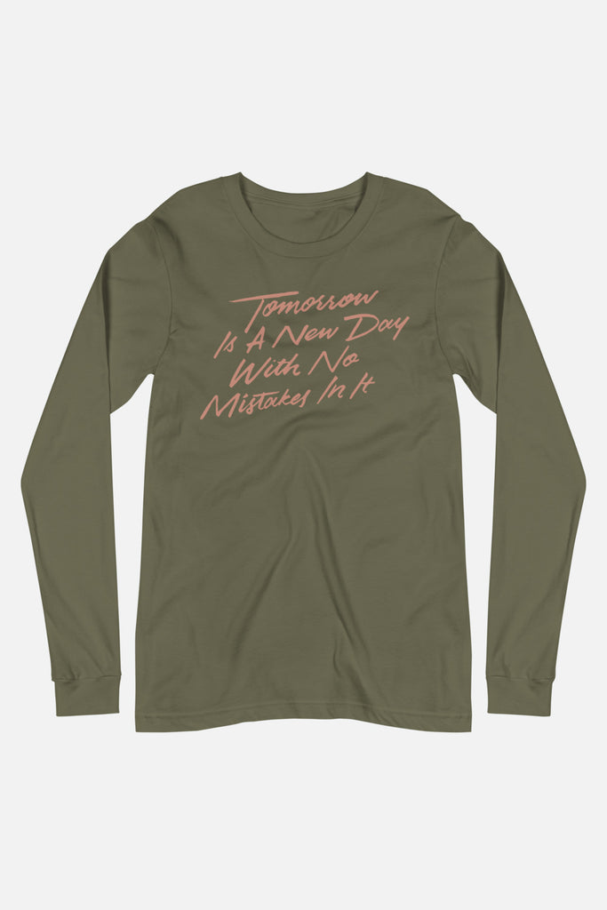Tomorrow is a New Day Unisex Long Sleeve Tee | Anne of Green Gables