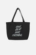 Never Surrender Large Eco Tote