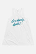 Get Ready, Ladies Fitted Racerback Tank