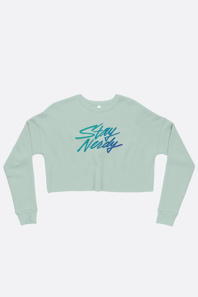 Stay Nerdy Crop Sweatshirt | Sartorial Geek