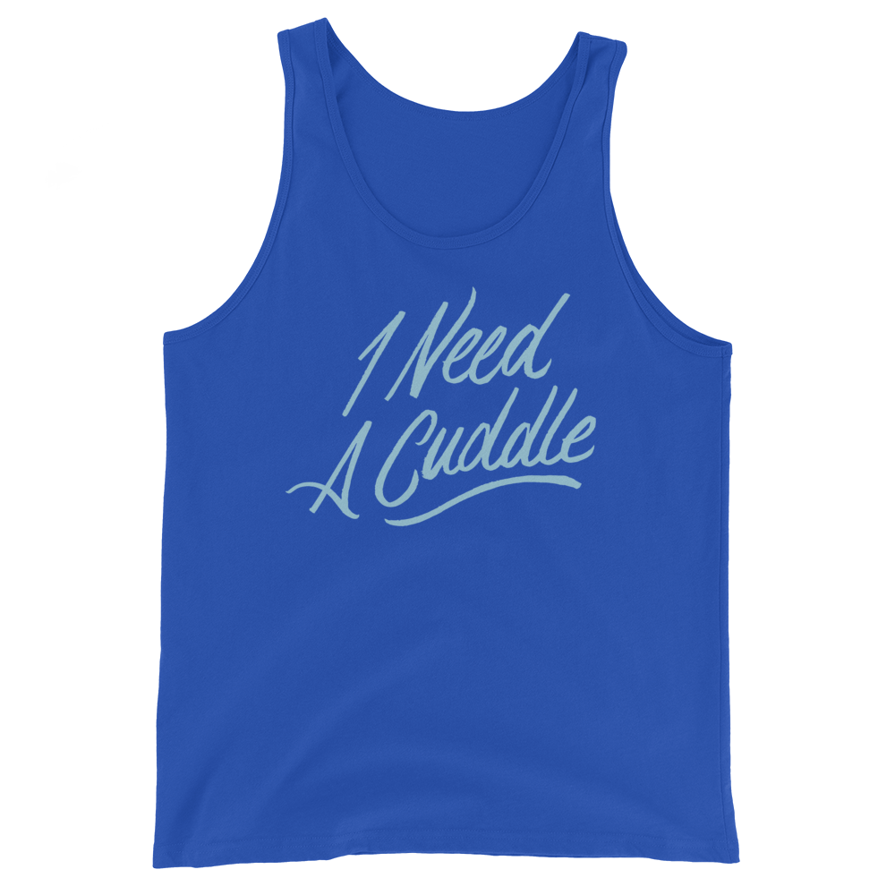 I Need a Cuddle Unisex Tank Top | Patreon Exclusive