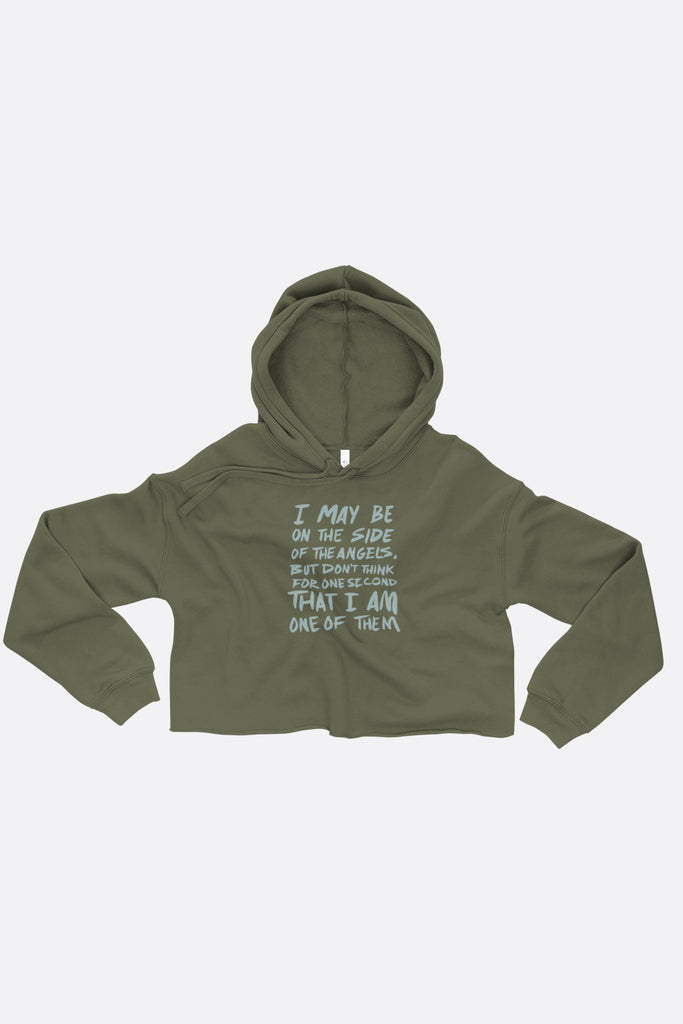 Sherlocked Crop Hoodie
