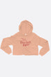 Earl Grey Crop Hoodie