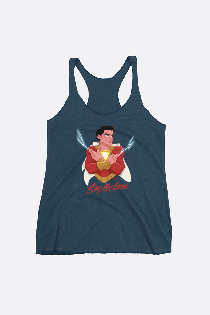 Say My Name Women's Racerback Tank | Butternut Gouache x Jordandene