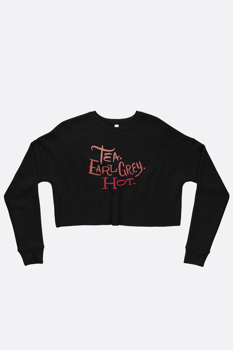 Earl Grey Crop Sweatshirt