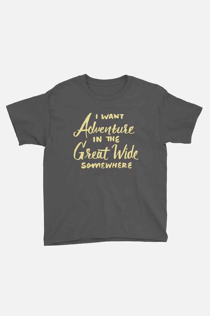 I Want Adventure Kids T-Shirt