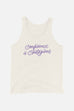 Confidence is Contagious Unisex Tank Top