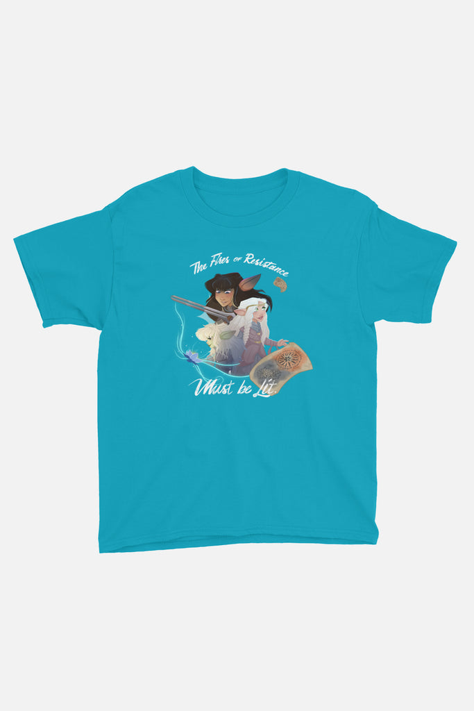 Fires of Resistance Kids T-Shirt