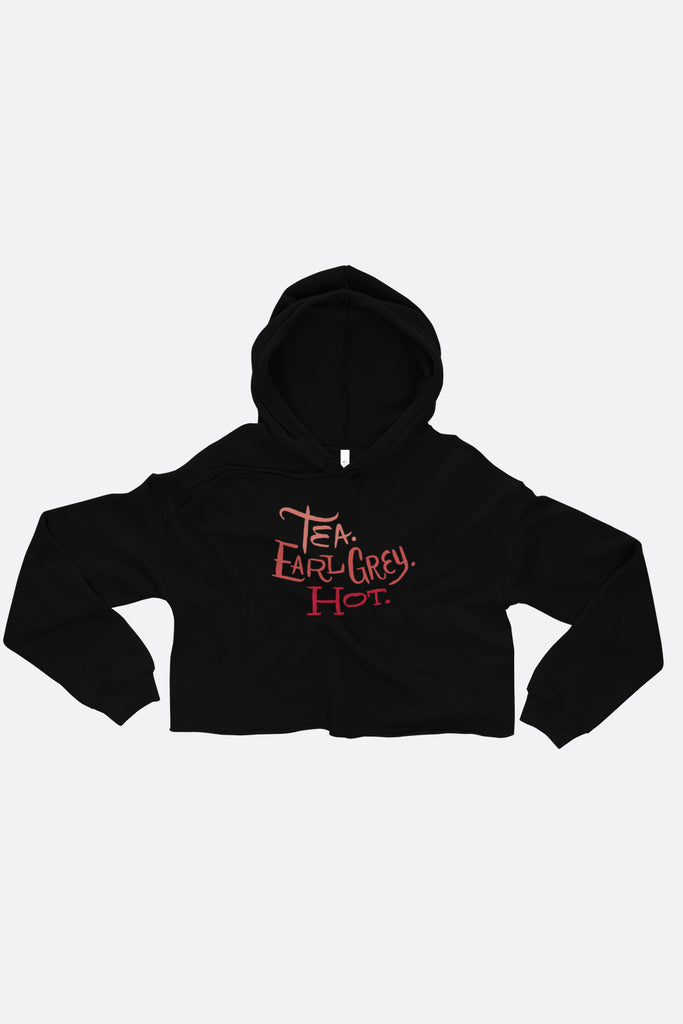Earl Grey Crop Hoodie