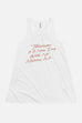 Tomorrow is a New Day Fitted Flowy Racerback Tank | Anne of Green Gables