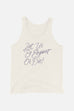 Let Us Be Elegant or Die! Unisex Tank Top