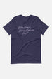 Who Knows Where Madness Lies? Unisex T-Shirt