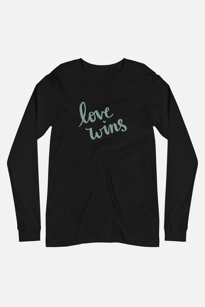 Love Wins Unisex Long Sleeve Tee