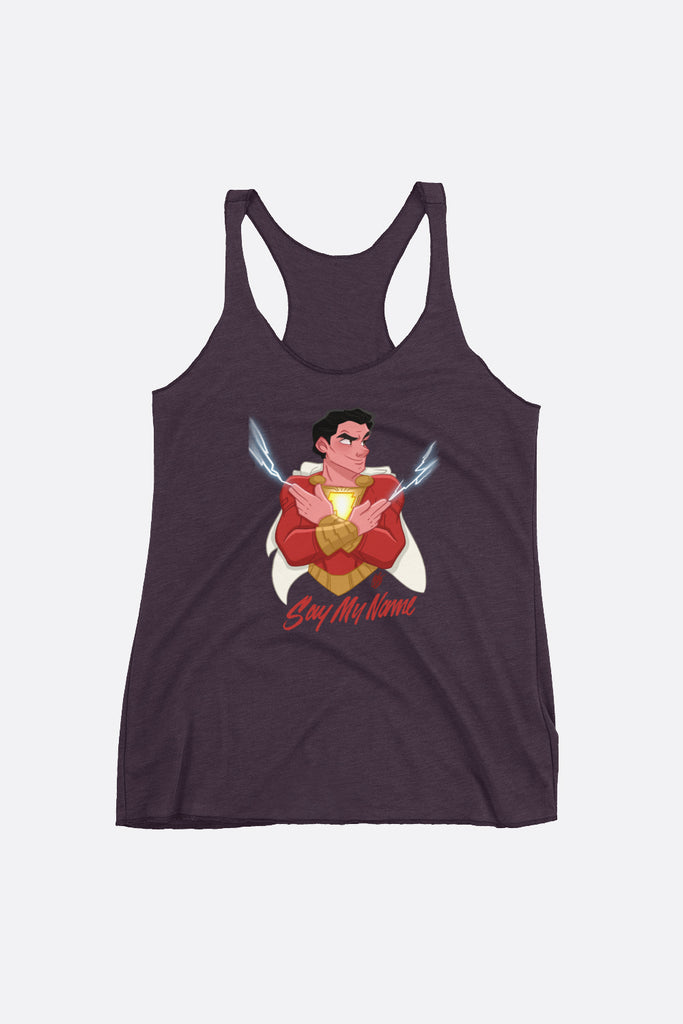 Say My Name Women's Racerback Tank | Butternut Gouache x Jordandene