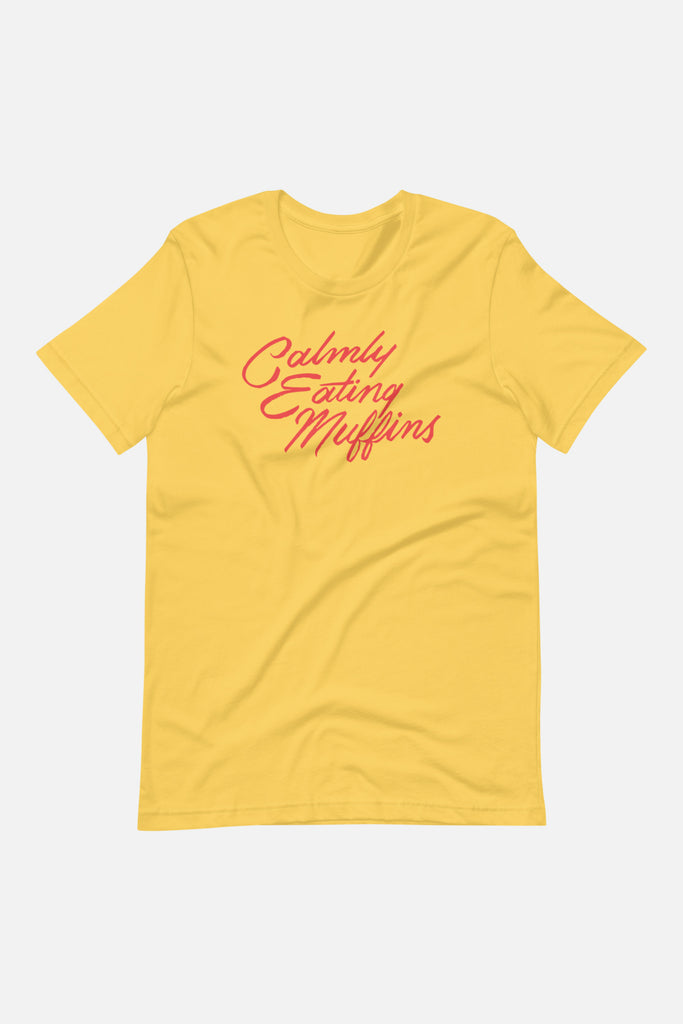 Calmly Eating Muffins Unisex T-Shirt | The Importance of Being Earnest