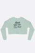 Never Tell Me the Odds Crop Sweatshirt