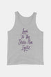 Geekerella Unisex Tank Top | Look to the Stars. Aim. Ignite.