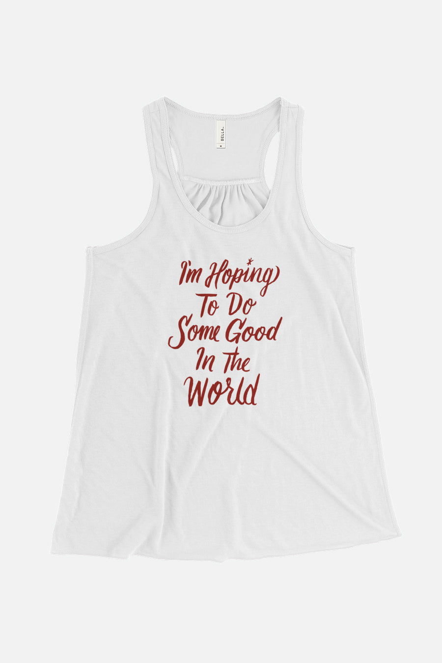Hoping to Do Some Good Flowy Racerback Tank