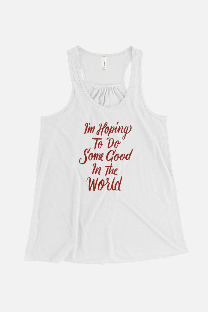Hoping to Do Some Good Flowy Racerback Tank