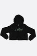 I Rebel Crop Hoodie